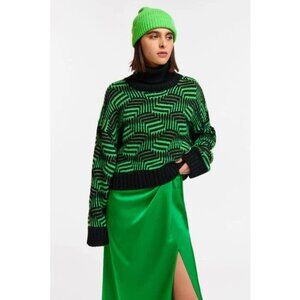 Essentiel Antwerp Expat Jacquard Pullover Sweater